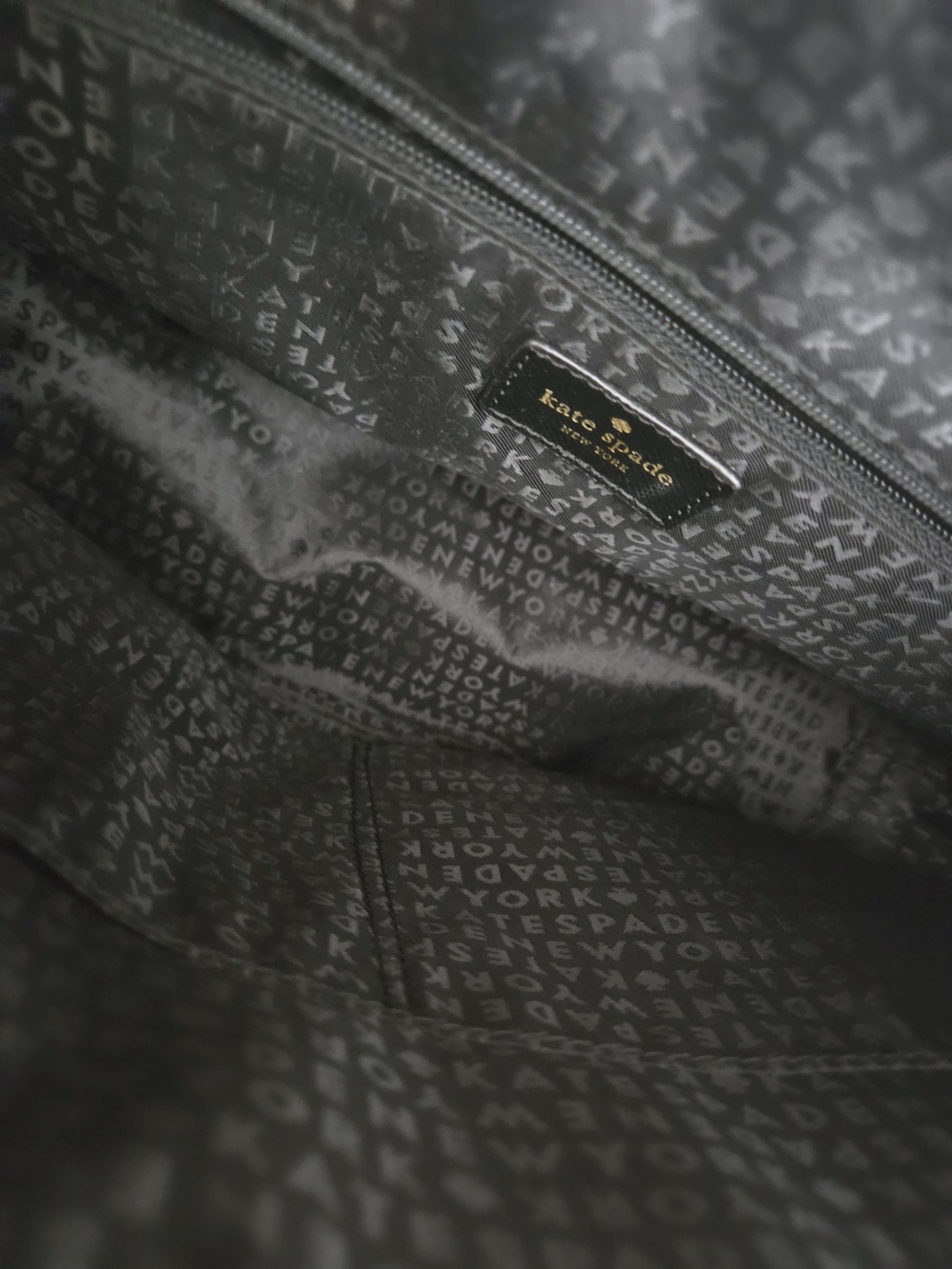 Kate Spade Haven Lane Hani Tote is a stylish black should  Glitter Stripe Tote - Picture 3 of 6